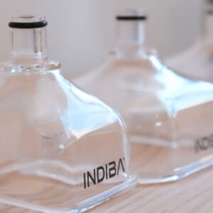 Tête de traitement statique HAUTE aux BORDS COURBES  (80x60 mm)